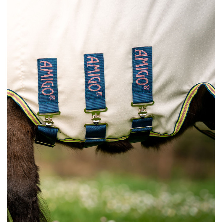 Couverture Horseware avec cou indéchirable Amigo pour mini Couverture Horseware avec cou indéchirable Amigo pour mini