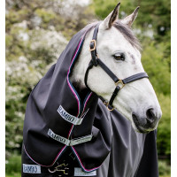 Couvre-cou Horseware 0g pour couverture Rambo Supreme Marine / bordeaux / dusty Bleu marine