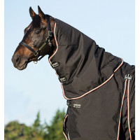 Couvre-cou Horseware 0g pour couverture Rambo Optimo Marine / bordeaux Bleu