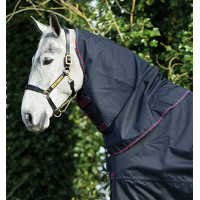 Couvre-cou Horseware 0g pour couverture Amigo XL Marine / marine / Rouge Bleu marine
