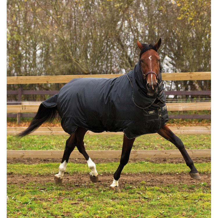 Couverture Horseware Trot Plus avec couvre-cou 350g Couverture Horseware Trot Plus avec couvre-cou 350g