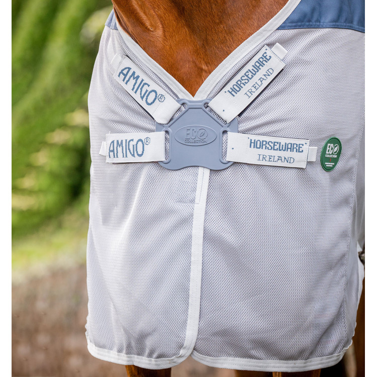 Couverture anti-mouches Horseware Amigo AmECO Combi 0g Couverture anti-mouches Horseware Amigo AmECO Combi 0g