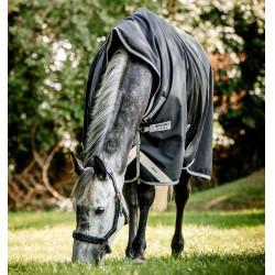 Couverture Horseware Amigo Bravo 12 Wug 400g Noir / gris titane / argent Couverture Horseware Amigo Bravo 12 Wug 400g Noir / gris titane / argent