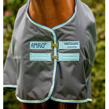 Couverture Horseware Amigo Hero Ripstop Turnout doublée polaire 50g Couverture Horseware Amigo Hero Ripstop Turnout doublée polaire 50g