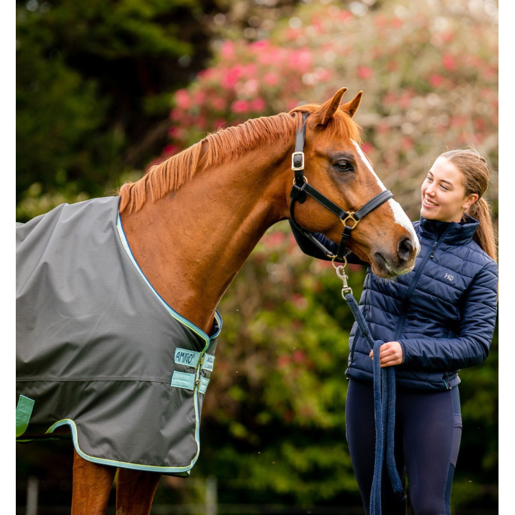 Couverture Horseware Amigo Hero Ripstop Turnout doublée polaire 50g Couverture Horseware Amigo Hero Ripstop Turnout doublée polaire 50g