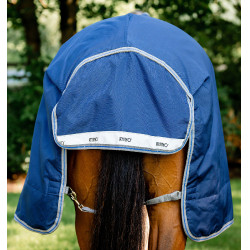 Couverture Horseware Rhino Wug Vari-Layer 450g Noir / gris titane / bleu classique