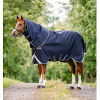 Couverture Horseware Rambo Supreme Turnout Vari-layer 1680D 450g Noir / rouge Couverture Horseware Rambo Supreme Turnout Vari-layer 1680D 450g Noir / rouge