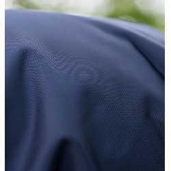 Couverture Horseware Rambo Supreme Turnout Vari-layer 1680D 450g Marine / orage / gris argent Bleu marine
