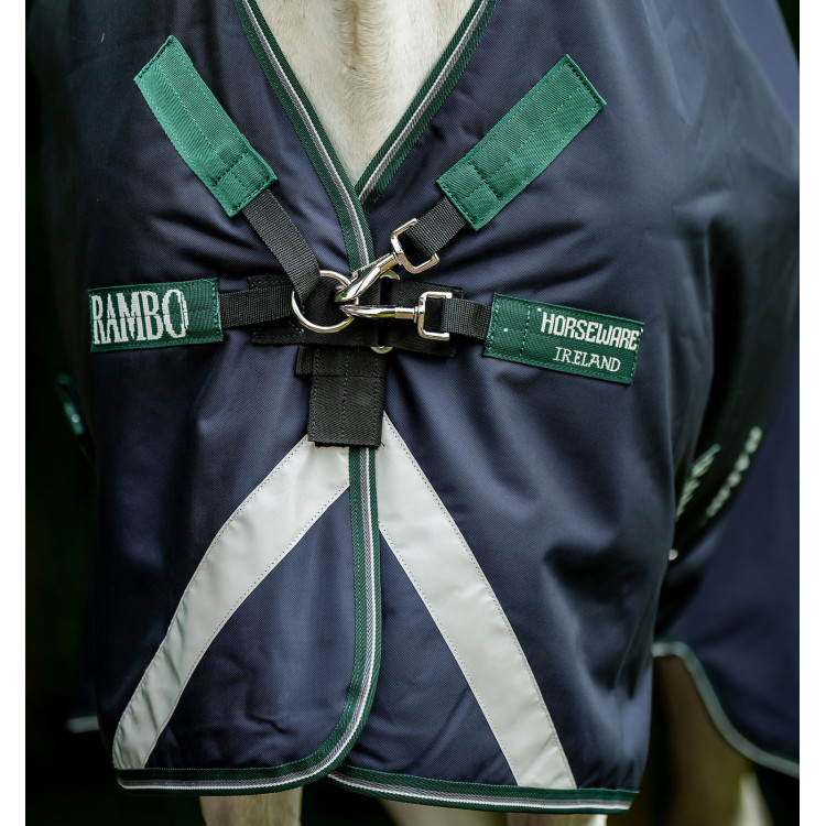 Couverture Horseware d'extérieur Rambo Wug 0g 1000D Couverture Horseware d'extérieur Rambo Wug 0g 1000D