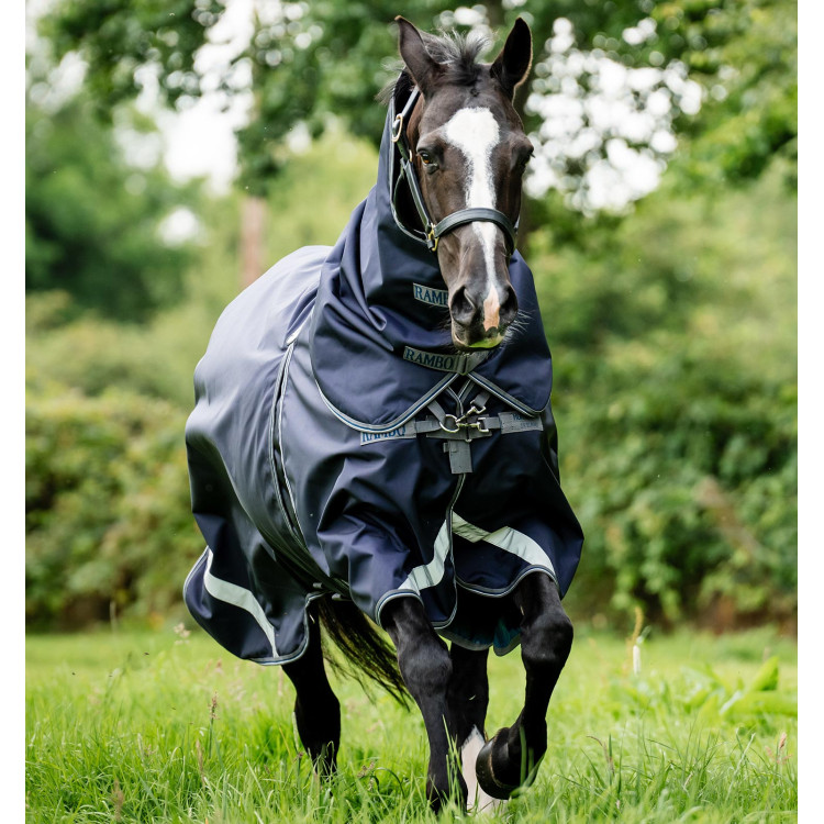 Couvertures Horseware Rambo Optimo 3 en 1 Split Technologie Couvertures Horseware Rambo Optimo 3 en 1 Split Technologie