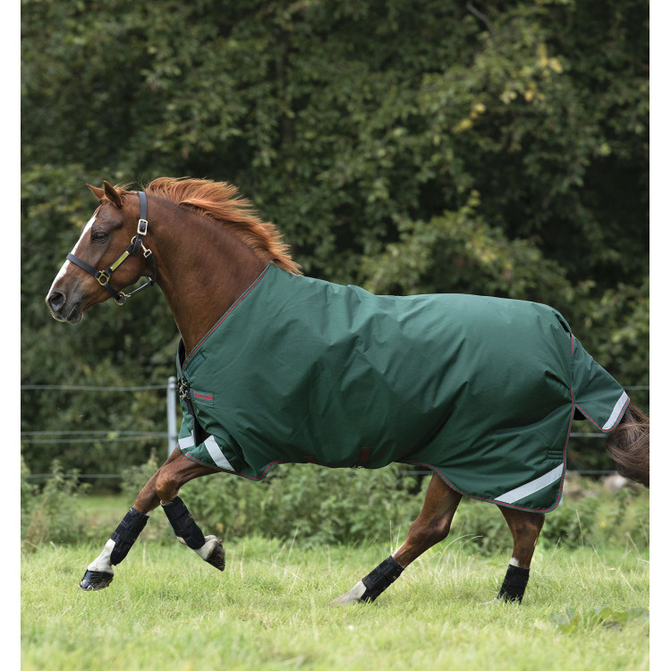 Couverture Horseware Rambo Original 100g avec Leg Arches Couverture Horseware Rambo Original 100g avec Leg Arches