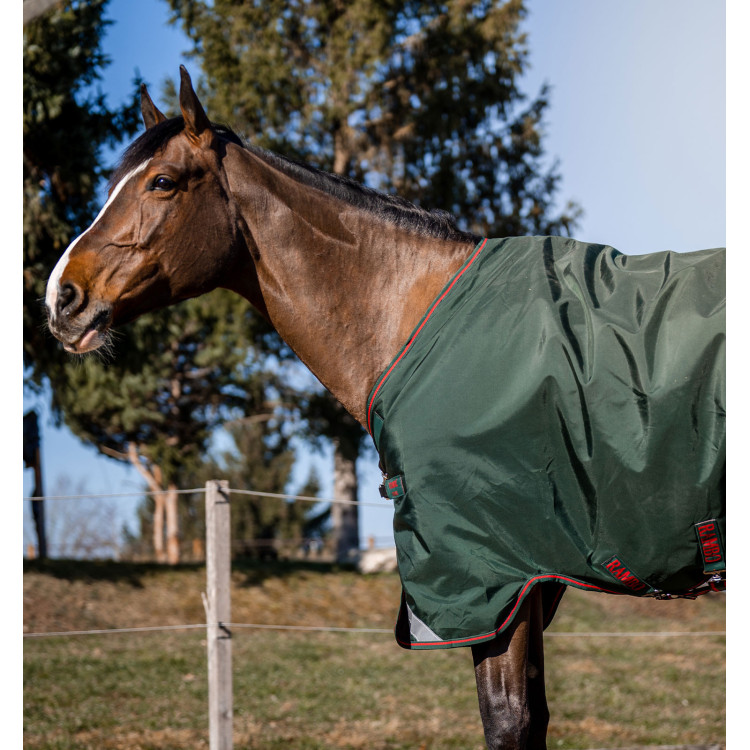 Couverture Horseware Rambo Original 100g avec Leg Arches Couverture Horseware Rambo Original 100g avec Leg Arches