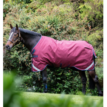 Couverture Horseware Rambo Original 0g avec Leg Arches Bordeaux