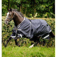 Couverture Horseware Rambo® Optimo Turnout 0g 1000D Marine / orage / gris argent Bleu marine Couverture Horseware Rambo® Optimo Turnout 0g 1000D Marine / orage / gris argent Bleu marine