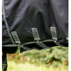 Couverture Horseware Rambo® Optimo Turnout 0g 1000D Marine / orage / gris argent Bleu marine Couverture Horseware Rambo® Optimo Turnout 0g 1000D Marine / orage / gris argent Bleu marine