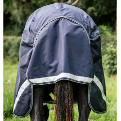 Couverture Horseware Rambo® Optimo Turnout 0g 1000D Marine / orage / gris argent Bleu marine Couverture Horseware Rambo® Optimo Turnout 0g 1000D Marine / orage / gris argent Bleu marine