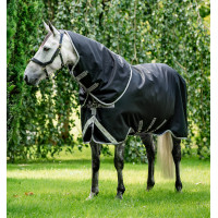 Couverture Horseware Amigo® Bravo 12 Plus 250g 1200D Noir Couverture Horseware Amigo® Bravo 12 Plus 250g 1200D Noir