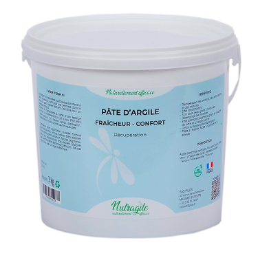 Pâte d'argile Fraicheur & Confort Nutragile Pâte d'argile Fraicheur & Confort Nutragile