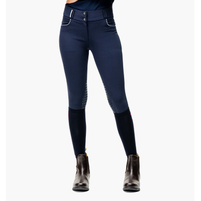 Pantalon Horseware Newmarket taille mi haute grip genoux