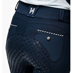 Pantalon Horseware Newmarket taille mi haute full seat Marine / marine Bleu