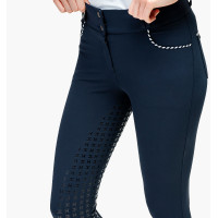 Pantalon Horseware Newmarket taille haute full seat Marine / marine Bleu