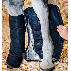 Guêtres d'écurie Horseware Ice Gel Noir / noir Guêtres d'écurie Horseware Ice Gel Noir / noir