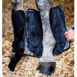 Guêtres d'écurie Horseware Ice Gel Noir / noir Guêtres d'écurie Horseware Ice Gel Noir / noir