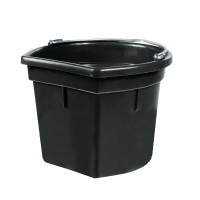 Seau à bord plat Horze 19 litres Noir