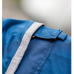 Couvre-cou Horseware Ionic Therapy Mesh Cooler Bleu imperial / argent / marine