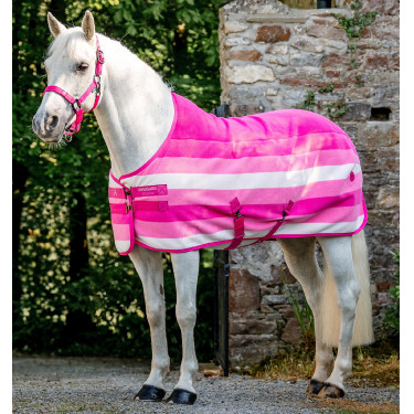Couverture polaire Horseware Newmarket Poney Fleece Cooler Rose witney Couverture polaire Horseware Newmarket Poney Fleece Cooler Rose witney
