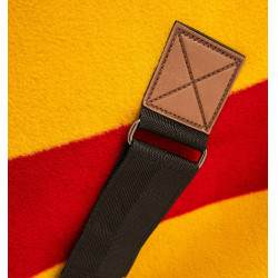 Couverture polaire Horseware Newmarket Fleece Cooler Or blanc Couverture polaire Horseware Newmarket Fleece Cooler Or blanc