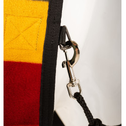 Couverture polaire Horseware Newmarket Fleece Cooler Or blanc Couverture polaire Horseware Newmarket Fleece Cooler Or blanc