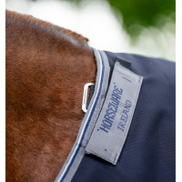 Couverture Horseware Rambo 1680D Turnout 0g Marine / orage / gris argent Bleu marine Couverture Horseware Rambo 1680D Turnout 0g Marine / orage / gris argent Bleu marine