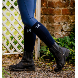Chaussettes Horseware Newmarket Athletix Rayure marine