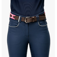 Ceinture Horseware Newmarket Polo Rose Ceinture Horseware Newmarket Polo Rose