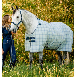 Couverture anti-mouches Horseware Newmarket Poney Marine witney Bleu marine