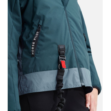 Bombers compatible Airbag Horse Pilot femme Marine Bleu marine