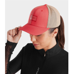Casquette Horse Pilot Trucker Rose coral Casquette Horse Pilot Trucker Rose coral