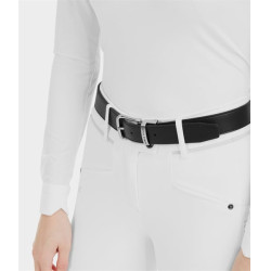 Ceinture Horse Pilot Veggie Noir / marron doré Ceinture Horse Pilot Veggie Noir / marron doré