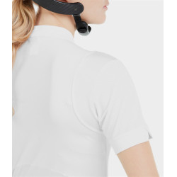 Chemise de concours Aerolight manches courtes Horse Pilot femme Blanc
