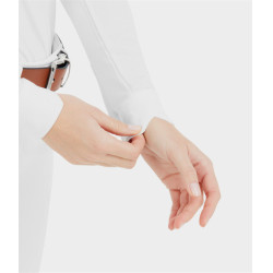 Chemise de concours Aerolight manches longues Horse Pilot femme Blanc Chemise de concours Aerolight manches longues Horse Pilot femme Blanc