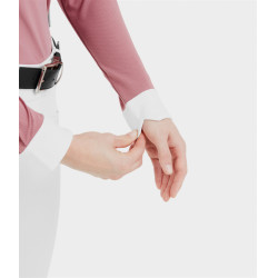 Chemise de concours Aerolight manches longues Horse Pilot femme Rose mesa Chemise de concours Aerolight manches longues Horse Pilot femme Rose mesa