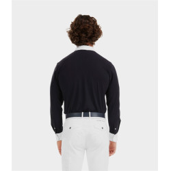 Chemise de concours Aerolight manches longues Horse Pilot homme Dark night Noir