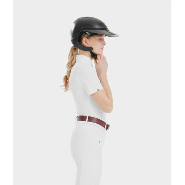 Chemise de concours Monica Horse Pilot manches courtes femme Chemise de concours Monica Horse Pilot manches courtes femme