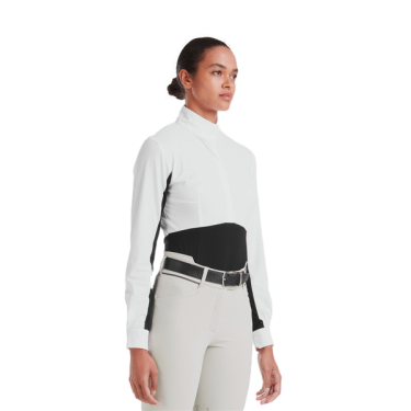 Chemise de concours Monica Horse Pilot manches longues femme Chemise de concours Monica Horse Pilot manches longues femme