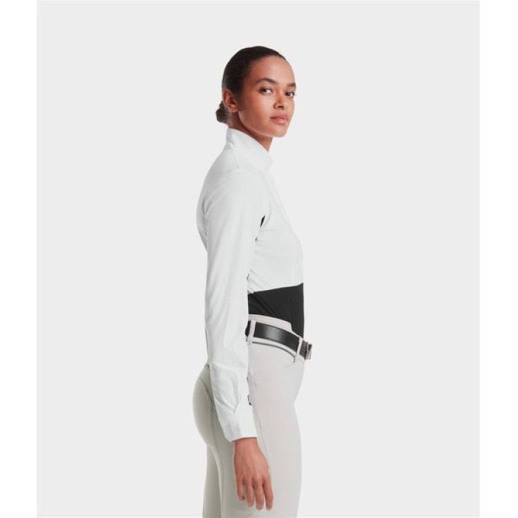 Chemise de concours Monica Horse Pilot manches longues femme Chemise de concours Monica Horse Pilot manches longues femme