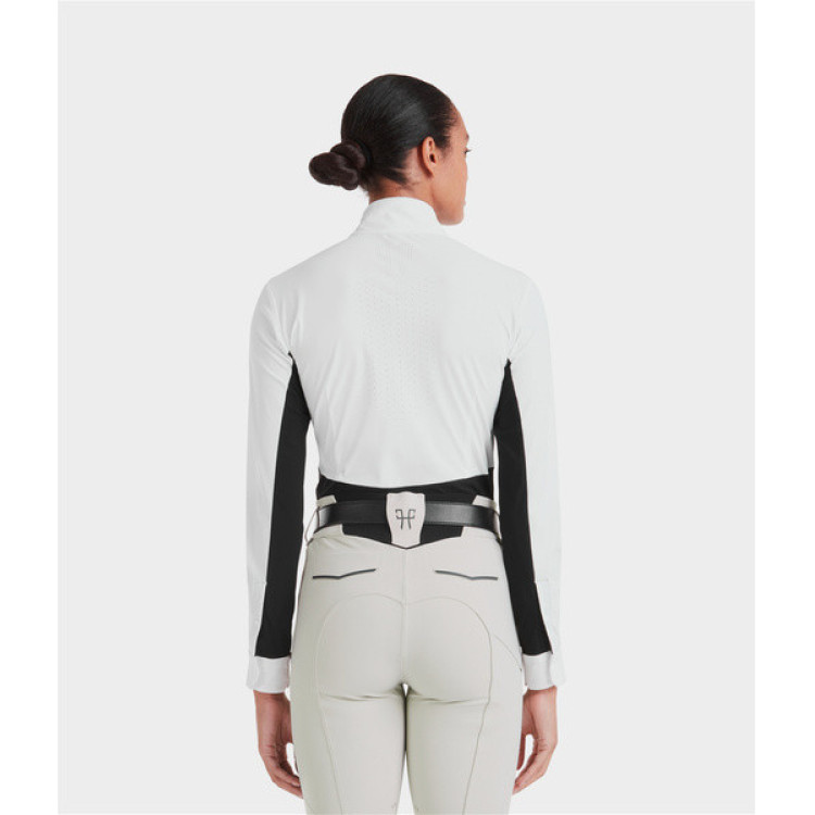 Chemise de concours Monica Horse Pilot manches longues femme Chemise de concours Monica Horse Pilot manches longues femme