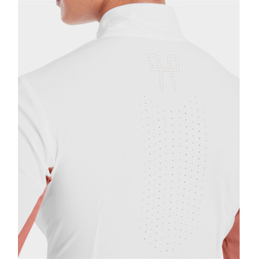 Chemise de concours Monica Horse Pilot manches longues femme Brick dust Rose Chemise de concours Monica Horse Pilot manches longues femme Brick dust Rose