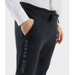 Jogging Horse Pilot Team homme Noir Jogging Horse Pilot Team homme Noir