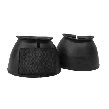 Cloches Finn-Tack caoutchouc avec velcro poney Cloches Finn-Tack caoutchouc avec velcro poney